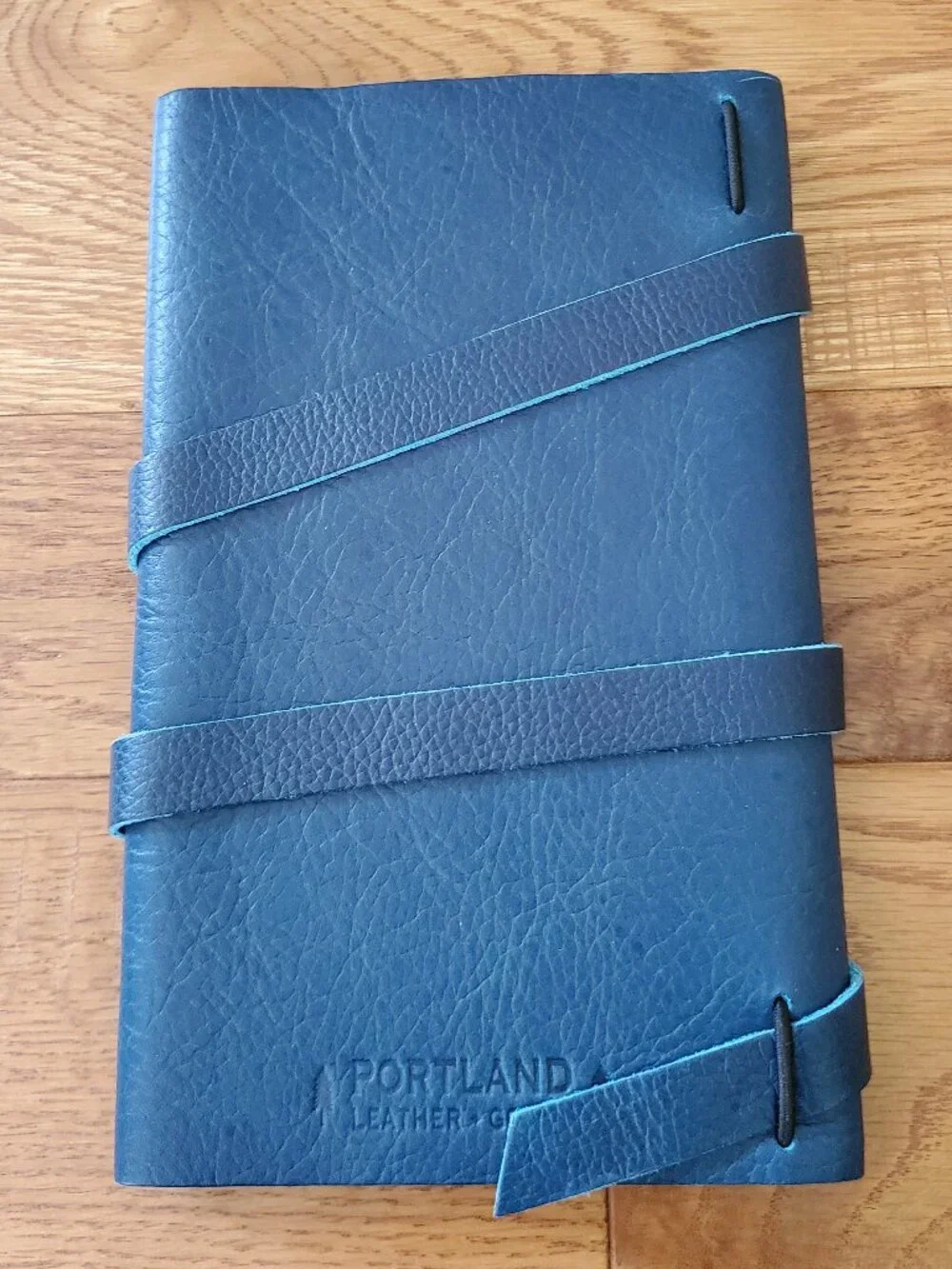 BNNU Portland Leather Goods Large Caspian Leather Wrap Journal